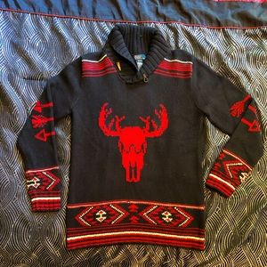 Polo Ralph Lauren Reindeer Christmas Sweater